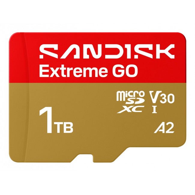 SanDisk Extreme GO 1 TB MicroSDXC UHS-I SanDisk Extreme GO 1 TB MicroSDXC UHS-I