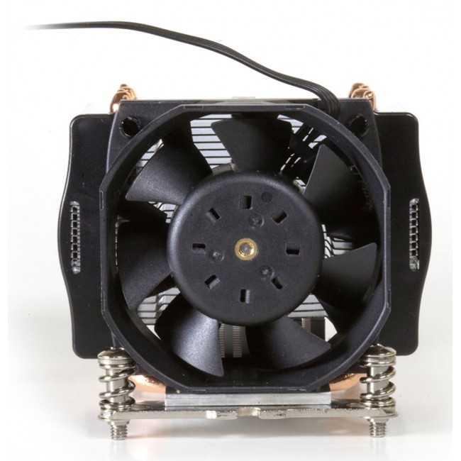 Dynatron A24 computer cooling system Processor Cooler 6 cm Black, Silver 1 pc(s)
