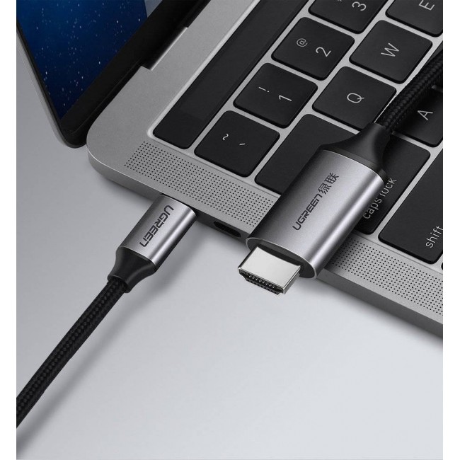 UGREEN USB-C to HDMI Cable, 4K, UHD, 1.5 m, Black