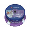 Verbatim 43667 blank DVD 8.5 GB DVD+R DL 25 pc(s) Verbatim 43667 blank DVD 8.5 GB DVD+R DL 25 pc(s)