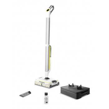 K rcher FC 8 Smart Signature Line Electric broom Battery Wet Bagless Silver, White, Yellow 2.85 Ah