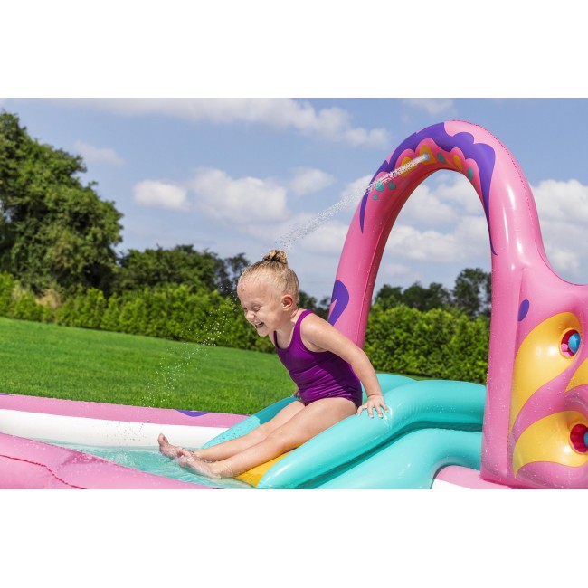 Bestway Butterfly Wonder Kids Inflatable Water Play Center and Pool 1.80 m x 1.80 m x 1.17 m Bestway Butterfly Wonder Kids Inflatable Water Play Center and Pool 1.80 m x 1.80 m x 1.17 m