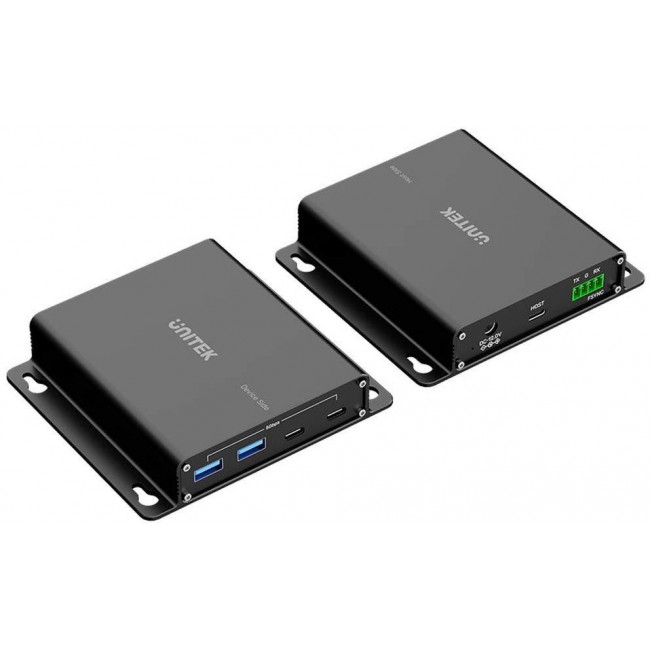Unitek Przed u acz USB 5 Gb/s 100 m przez Ethernet z hubem