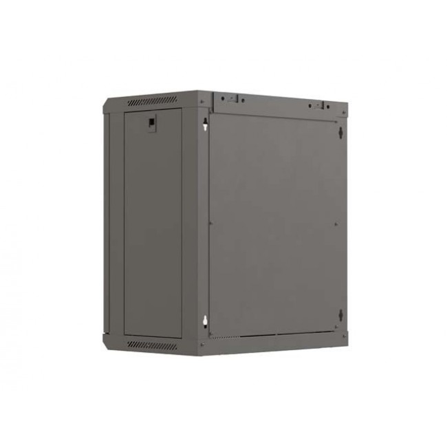 Lanberg WF03-5312-10B rack cabinet 12U Wall mounted rack Black