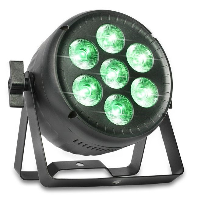 LIGHT4ME VENOM PAR 7X30W RGBW LED spotlight d cor. LIGHT4ME VENOM PAR 7X30W RGBW LED spotlight d cor.