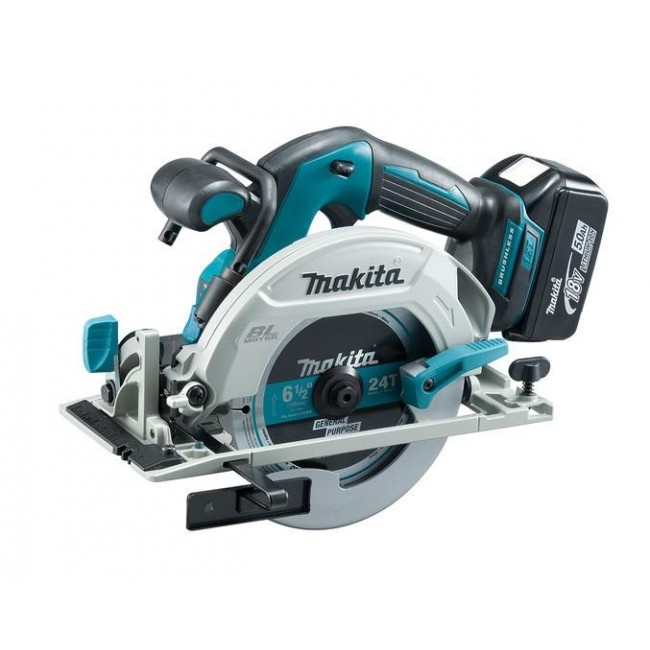 Makita DHS680RTJ portable circular saw 16.5 cm Black, Grey, Turquoise 5000 RPM Makita DHS680RTJ portable circular saw 16.5 cm Black, Grey, Turquoise 5000 RPM