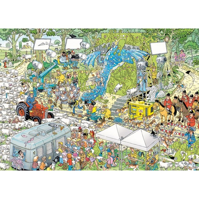 Jan van Haasteren The TV Studios 1000 pcs Jigsaw puzzle 1000 pc(s) Comics