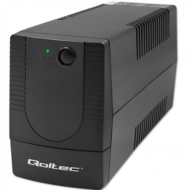 Qoltec 53772 uninterruptible power supply (UPS) Line-Interactive 0.65 kVA 360 W 1 AC outlet(s) Qoltec 53772 uninterruptible power supply (UPS) Line-Interactive 0.65 kVA 360 W 1 AC outlet(s)