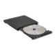 Qoltec 51857 External DVD-RW recorder |USB 3:0|Black Qoltec 51857 External DVD-RW recorder |USB 3:0|Black