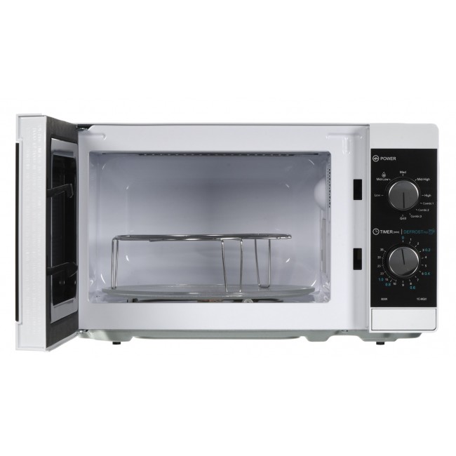 Sharp YC-MG01E-W microwave Countertop Grill microwave 20 L 800 W Black, White Sharp YC-MG01E-W microwave Countertop Grill microwave 20 L 800 W Black, White