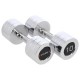 Chrome dumbbells 2x10 kg HMS CHD10 Chrome dumbbells 2x10 kg HMS CHD10