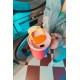 Thermal mug with telescopic straw Kambukka Rio Tumbler 950ml Pink Papaya
