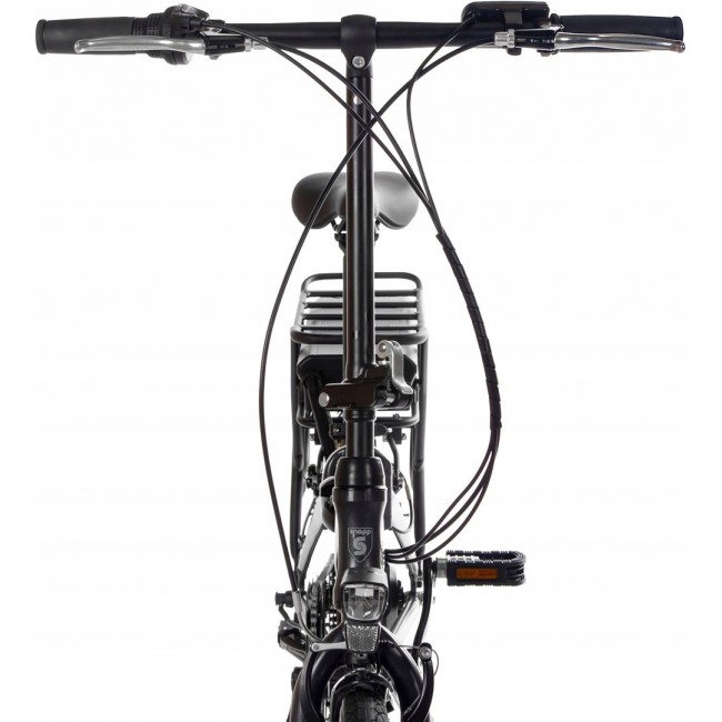 Snapp City-E Graphite folding electric bicycle