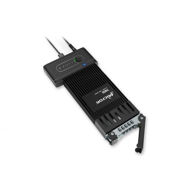 Icy Dock EZ-Adapter Ex MB931U-1VB R1 USB-C+A Gen 2 (10Gbps) to U.2 NVMe SSD Thunderbolt 4 Port Compatible Reader Adapter