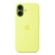 Apple iPhone 17 Silicone Case with MagSafe Neon Yellow