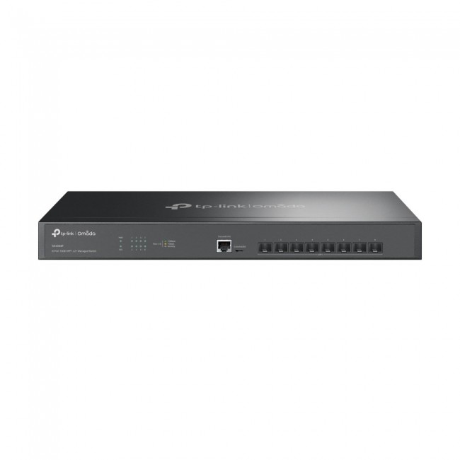 TP-Link Omada 8-Port 10GE SFP+ L2+ Managed Switch TP-Link Omada 8-Port 10GE SFP+ L2+ Managed Switch