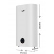 LIN LIFVD1SMWH 80L UNIVERSAL white electric water heater with WiFi