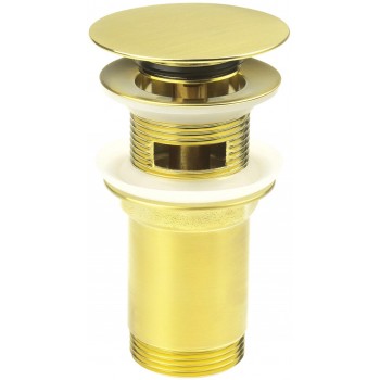 Stopper for washbasin or bidet with sleeve - universal