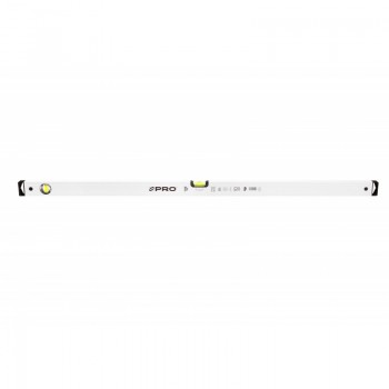 White level gauge with level and plum bob drop 2%