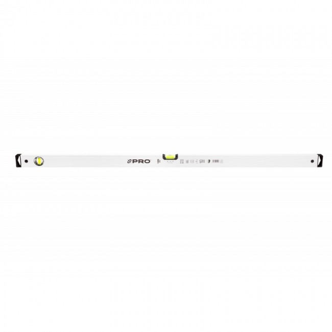 White level gauge with level and plum bob drop 2%