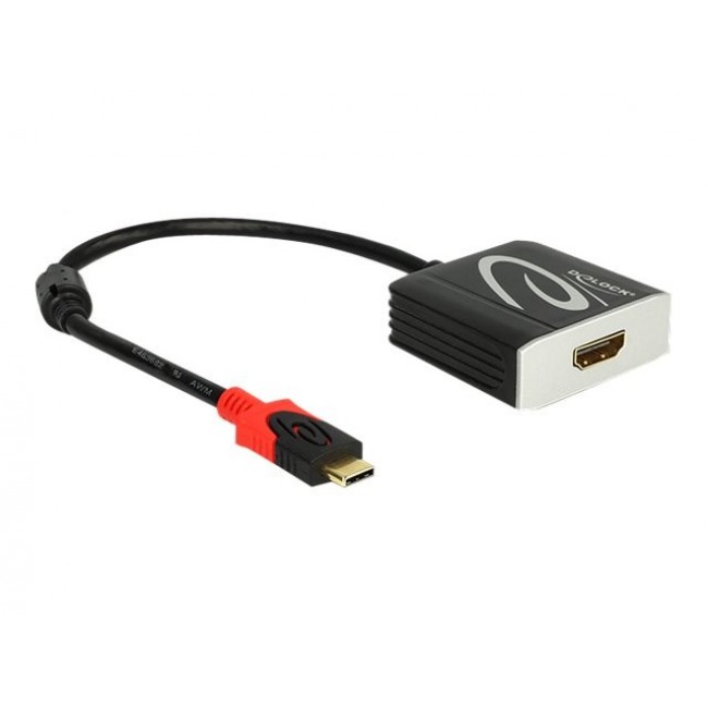 DeLOCK 62730 USB graphics adapter 4096 x 2160 pixels Black