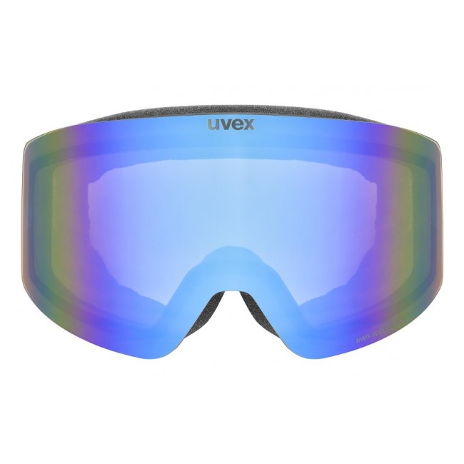 Uvex Skibrille provoqe FM winter sport goggles Black Men Blue Spherical lens