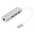 Digitus USB Type-CTM 3-Port Hub + Gigabit Ethernet