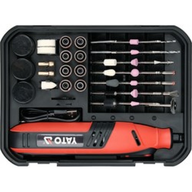 Mini Grinder 8 V with Accessories YATO YT-82762