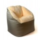 Sako bag pouf Fluffy cream XXL 140 x 90 cm