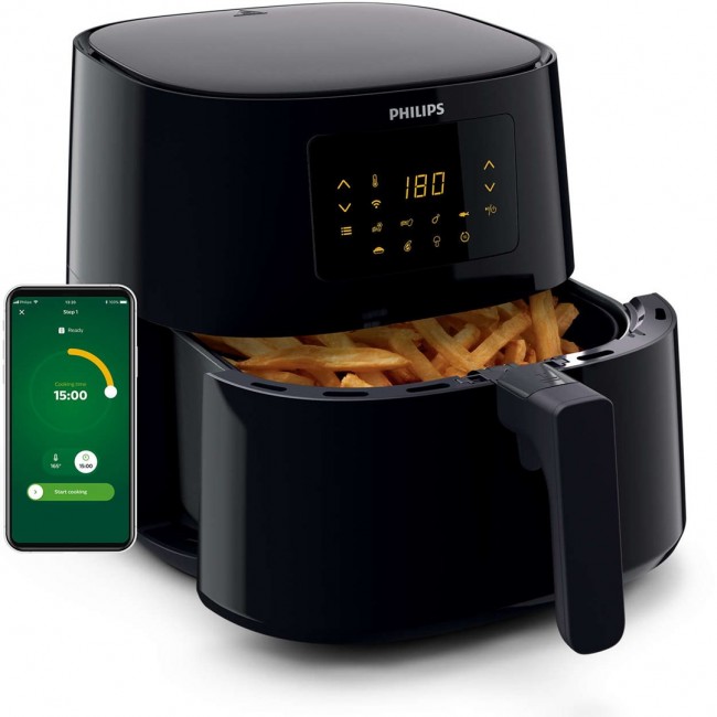 Philips Essential HD9280/70 fryer Single 6.2 L 2000 W Deep fryer Black, Silver Philips Essential HD9280/70 fryer Single 6.2 L 2000 W Deep fryer Black, Silver