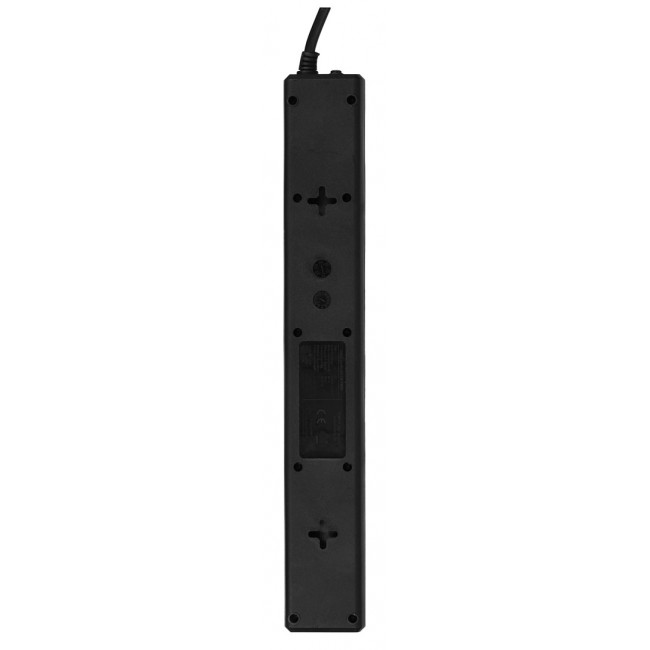 Ever Optima 5m Black 6 AC outlet(s) 250 V Ever Optima 5m Black 6 AC outlet(s) 250 V