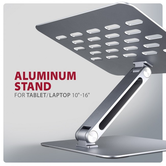 Axagon STND-LQ laptop stand Grey 40.6 cm (16 Axagon STND-LQ laptop stand Grey 40.6 cm (16