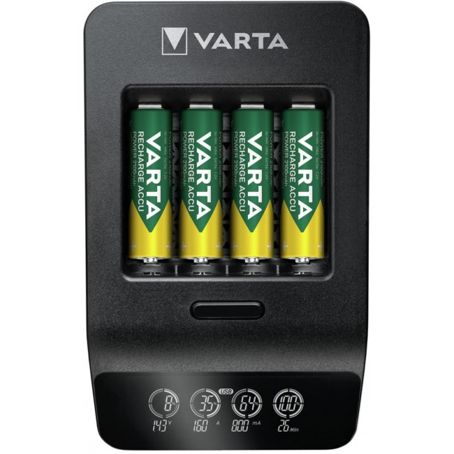 Varta LCD SMART CHARGER+ battery charger Household battery AC Varta LCD SMART CHARGER+ battery charger Household battery AC