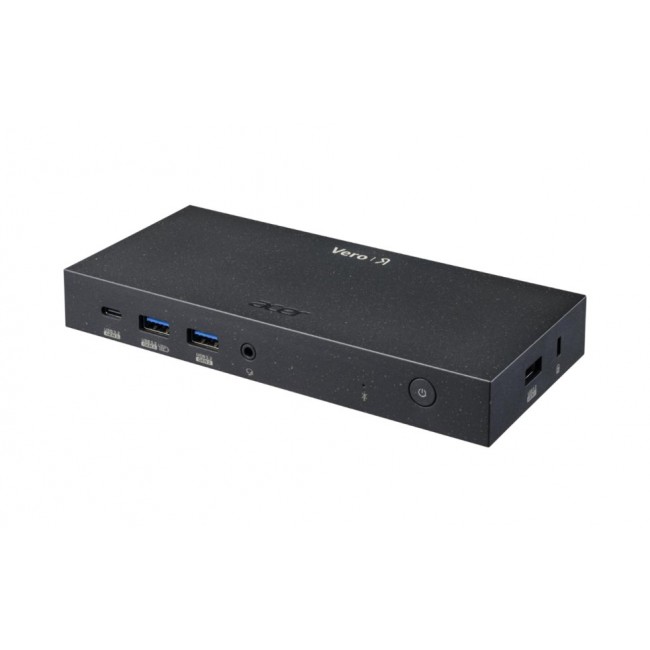 Acer Vero MST Dock M33 100W PD - Black EU (Retail pack) Wired USB 3.2 Gen 2 (3.1 Gen 2) Type-C Acer Vero MST Dock M33 100W PD - Black EU (Retail pack) Wired USB 3.2 Gen 2 (3.1 Gen 2) Type-C