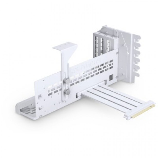 Phanteks Premium Vertical GPU Bracket + PCIe 4.0 x16 Riser Cable, DRGB - 220 mm, white Phanteks Premium Vertical GPU Bracket + PCIe 4.0 x16 Riser Cable, DRGB - 220 mm, white