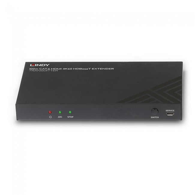 Lindy 100m Cat.6 HDMI 4K60, Audio, IR and RS-232 HDBaseT Transmitter