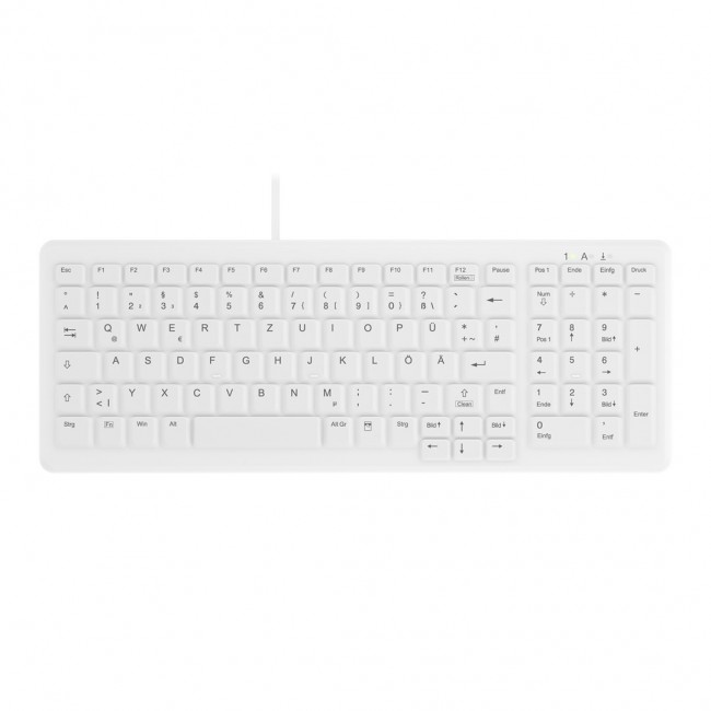 Contour Design Active Key Contour ClassicClean Medical Keyboard Removable Cover Compact Wired White DE C7000