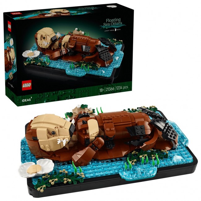 LEGO IDEAS 21366 Floating Sea Otters LEGO IDEAS 21366 Floating Sea Otters