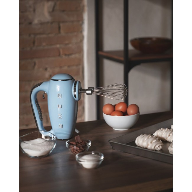 Smeg 50's Style Hand mixer HMF01PBEU Pastel Blue