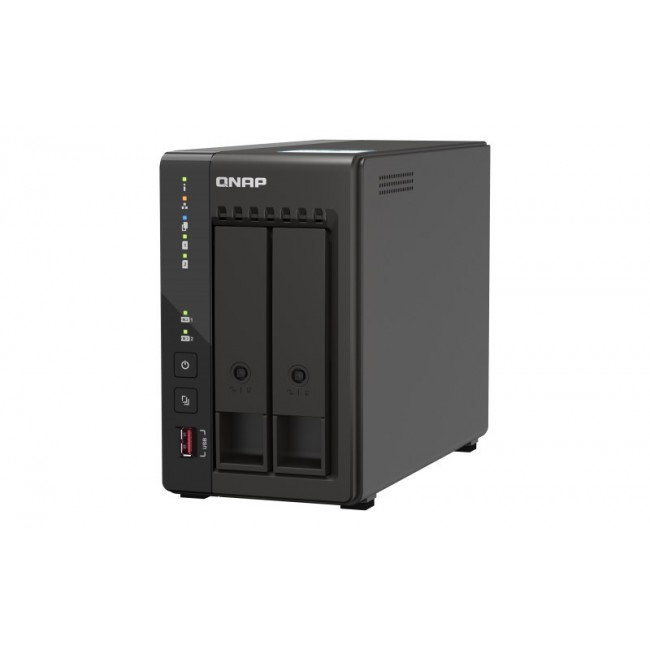 QNAP TS-253E NAS Tower Intel Celeron J6412 8 GB 0 TB QNAP QTS Black