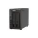 QNAP TS-253E NAS Tower Intel Celeron J6412 8 GB 0 TB QNAP QTS Black