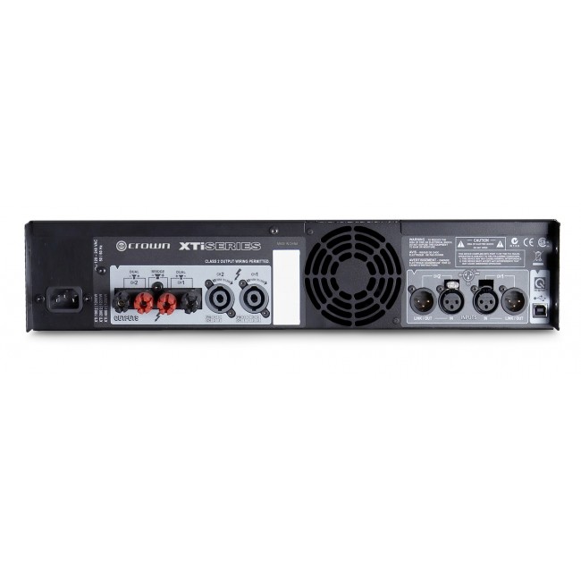 Crown XTi 1002 2.0 channels Home Black