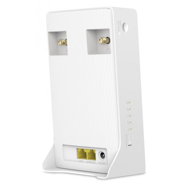 Mercusys MB130-4G wireless router Ethernet Dual-band (2.4 GHz / 5 GHz) White
