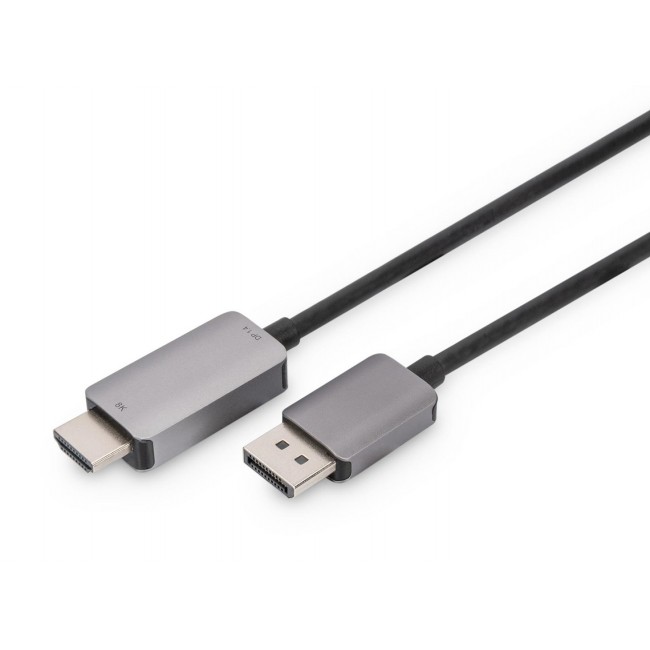 Digitus 8K DisplayPort Adapter Cable, DP to HDMI Type A Digitus 8K DisplayPort Adapter Cable, DP to HDMI Type A