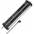 Brennenstuhl 1392000232 power extension 3 m 14 AC outlet(s) Indoor Black, Silver Brennenstuhl 1392000232 power extension 3 m 14 AC outlet(s) Indoor Black, Silver