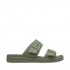 Klapki damskie Crocs Brooklyn Buckle Low zielone 211215 3BX 38-39