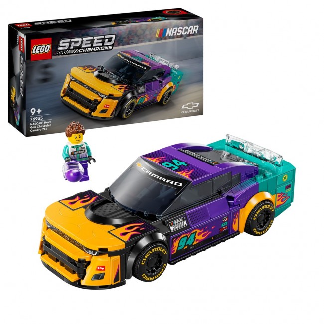 LEGO SPEED CHAMPIONS 76935 NASCAR Next Gen Chevrolet Camaro ZL1 LEGO SPEED CHAMPIONS 76935 NASCAR Next Gen Chevrolet Camaro ZL1