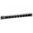 Equip 9-Outlet German Power Distribution Unit, Aluminum Shell