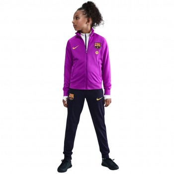 Dres dla dzieci Nike FC Barcelona Strike fioletowo-czarny HJ8027 552 L