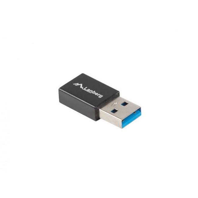 Lanberg AD-UC-UA-01 cable gender changer USB 3.0 Type A USB 3.0 Type C Black Lanberg AD-UC-UA-01 cable gender changer USB 3.0 Type A USB 3.0 Type C Black
